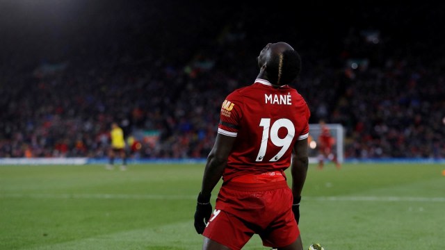 Penyerang sayap Liverpool, Sadio Mane. (Foto: Reuters/Lee Smith)