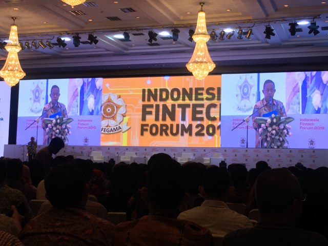 Suasana di Indonesia Fintech Forum 2019. Foto: Nurul Nur Azizah/kumparan