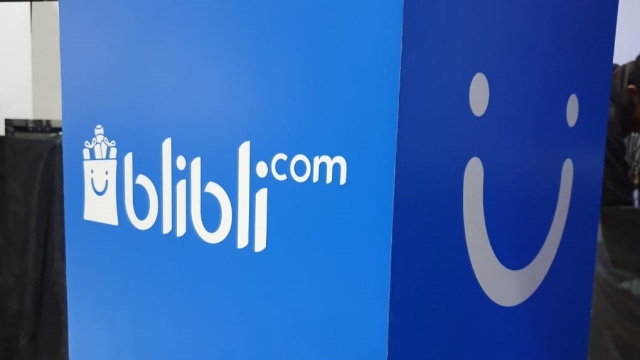 Logo Blibli.com. Foto: Bianda Ludwianto/kumparan