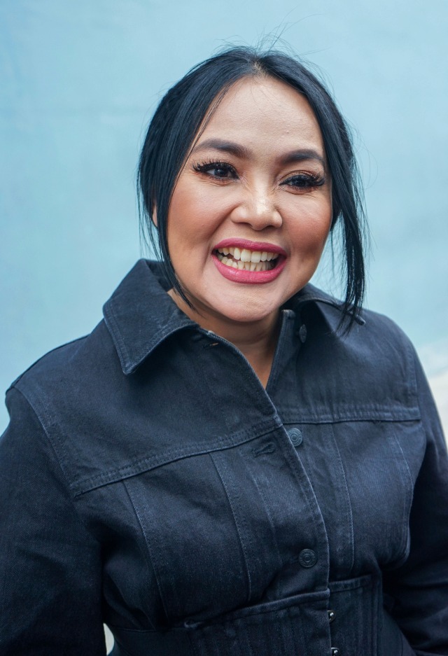 Penyanyi Dewi Gita saat ditemui dikawasan Tendean, Jakarta, Rabu, (4/9). Foto: Dok. Ronny