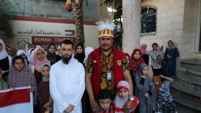 Foto: Warga Palestina Gelar Aksi dan Doa untuk Perdamaian Papua (49956)