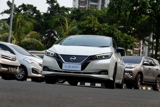 Nissan Leaf Foto: Aditya Pratama Niagara/kumparan