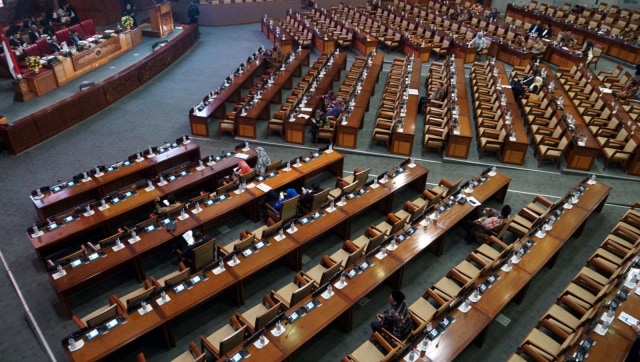 Rapat Paripurna membahas revisi UU MD3 dan UU KPK di Kompleks Parlemen, Jakarta, Kamis (5/9). Foto: Fanny Kusumawardhani/kumparan