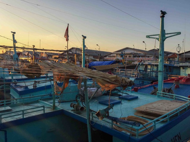 Suasana Pelabuhan Benoa. Foto: Denita br Matondang/kumparan