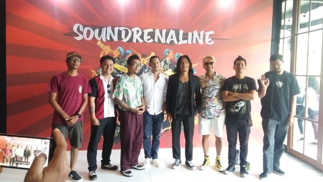 Sejumlah artis yang akan tampil di soundrenaline 2018 - kanalbali/GAN