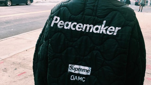 Supreme x OAMC dok Instagram @oamc_official