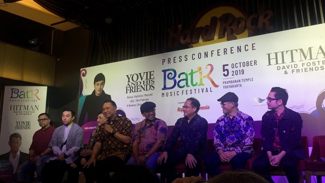 Konferensi pers Batik Music Festival. Foto: Sarah Yulianti Purnama/kumparan