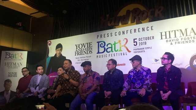 Anas Syahrul, preskon Batik Music Festival