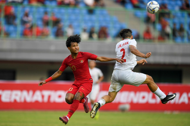 Timnas Indonesia U-19, timnas Iran U-19 (NOT COVER)