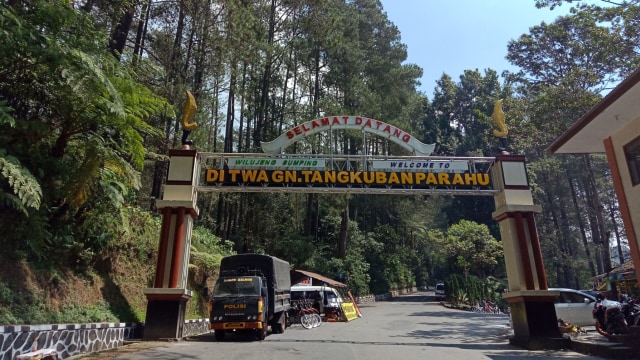 Kawasan Taman Wisata Alam Tangkuban Parahu (Foto: Ananda Gabriel)