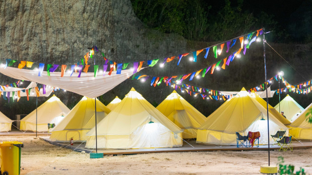 Camping ground di Soundrenaline 2019 . Foto: Adhie Ichsan/kumparan