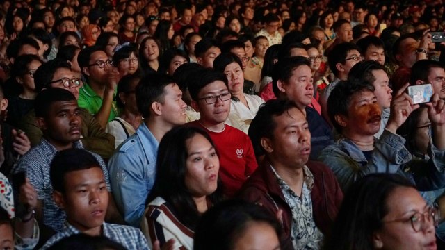 Foto Anies Dan Susi Hadiri Konser Akbar Monas 2019 