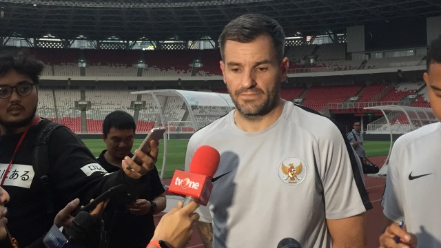 Pelatih Timnas Indonesia, Simon McMenemy.