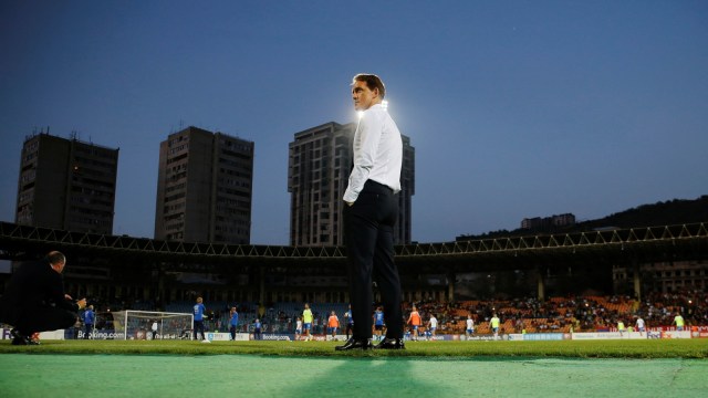 Pelatih Timnas Italia, Roberto Mancini. Foto: Reuters/Anton Vaganov