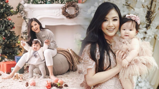 Franda dan anaknya, Zylvechia Ecclesie Heckenbucker. Foto: Instagram/@frandaaa87