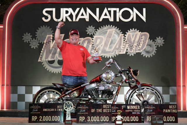 Modifikasi Harley-Davidson FXR: Lawas dan Berkelas (1502440)