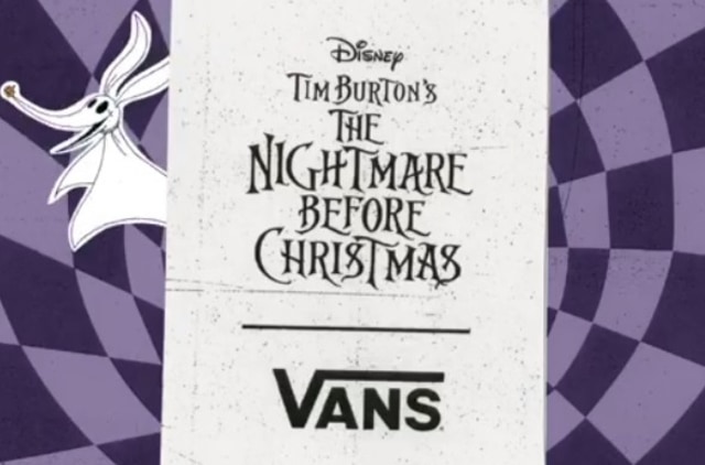 Kolaborasi Vans dan 'The Nightmare  Before Christmas'. Foto: Instagram/Vans