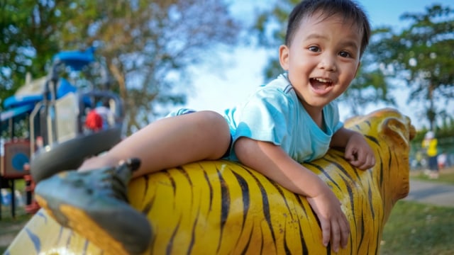 Alasan anak balita suka memanjat Foto: Shutterstock