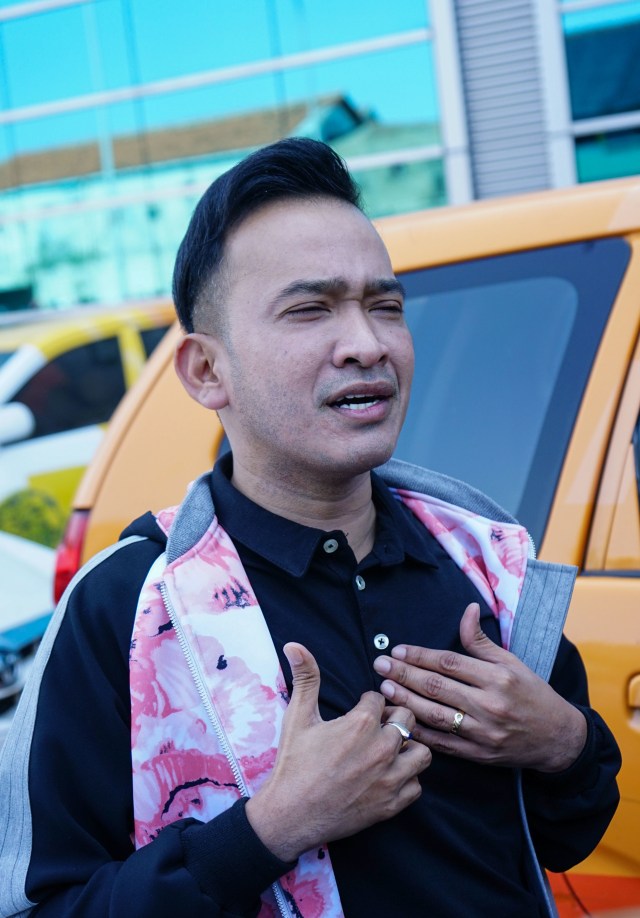 Presenter Ruben Onsu saat ditemui di kawasan Tendean, Jakarta, Selasa, (10/9). Foto: Dok. Ronny