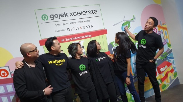 Gojek dan Digitaraya luncurkan program akselerator startup Indonesia, Gojek Xcelerate. Foto: Bianda Ludwianto/kumparan
