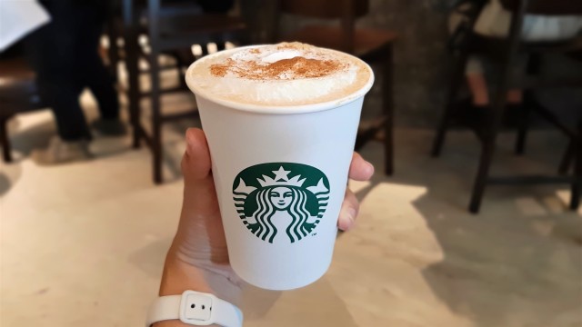 Menu Starbucks pumpkin spice latte Foto: Azalia Amadea/Kumparan