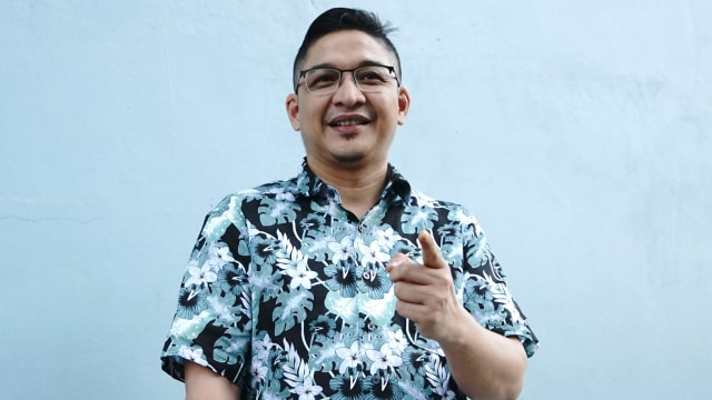 Vokalis Ungu Pasha saat ditemui dikawasan Tendean, Jakarta, Rabu, (11/9). Foto: Dok. Ronny