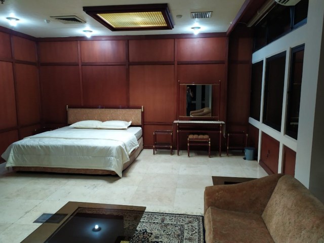 BJ Habibie Meninggal, Ruang istirahat BJ Habibie di Ops. Room Gedung Pusat Manajemen (GPM) PT Dirgantara Indonesia (DI)