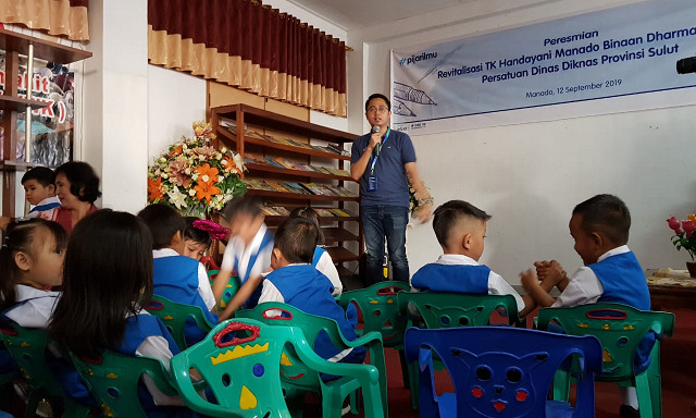 Program #PijarIlmu Asuransi Astra Manado, Revitalisasi TK Handayani (270169)