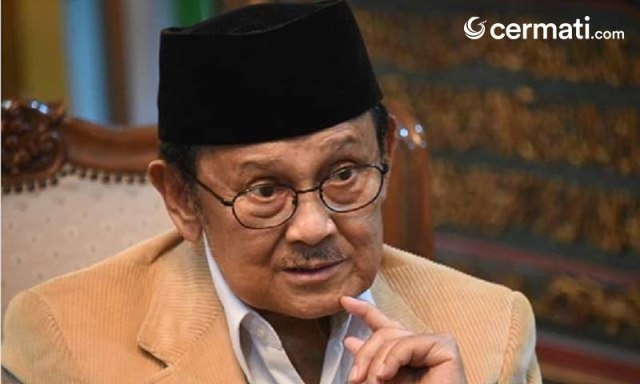Bacharuddin Jusuf (BJ) Habibie, Presiden RI ke-3 via Instagram @b.jhabibie
