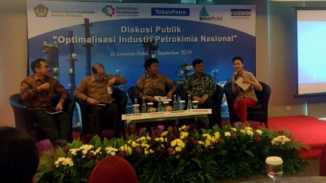 Diskusi Optimalisasi Industri Petrokimia Nasional di Hotel JS Luwansa. Foto: Moh Fajri/kumparan