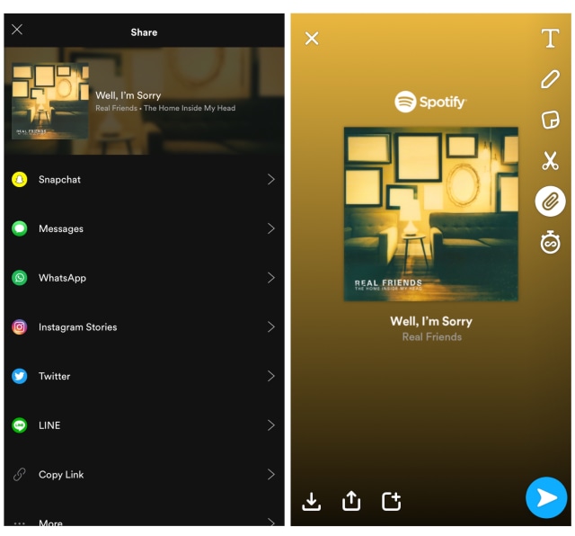 Pengguna Snapchat Bisa Bagikan Lagu Spotify Ke Story Caranya Kumparan Com