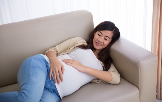 Ilustrasi ibu hamil malas bergerak (Foto: Shutterstock)