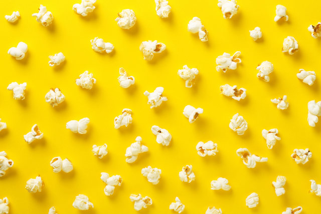 Ilustrasi pop corn