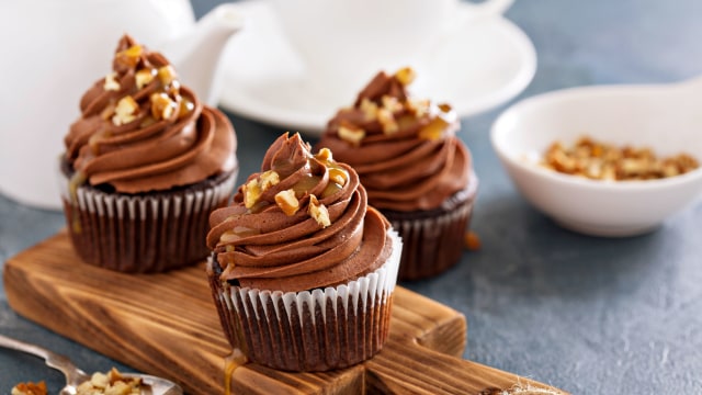 Ilustrasi chocolate cupcakes. Foto: Dok. Shutterstock