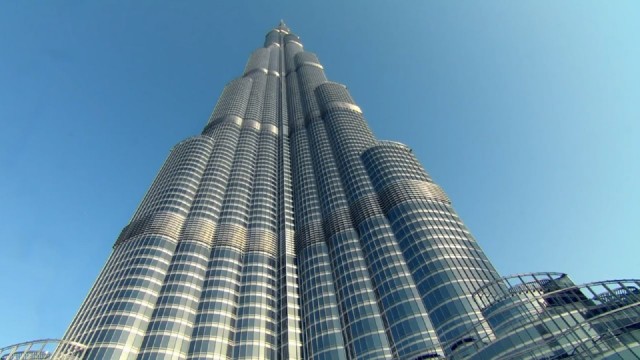 Foto: Burj Khalifa, gedung tertinggi di Dubai, Uni Emirat Arab