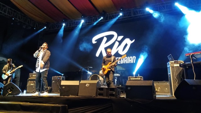 Penampilan Rio Febrian di Balkonjazz Festival 2019