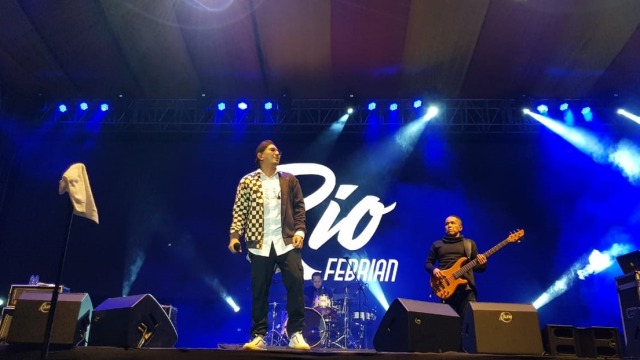 Penampilan Rio Febrian di Balkonjazz Festival 2019