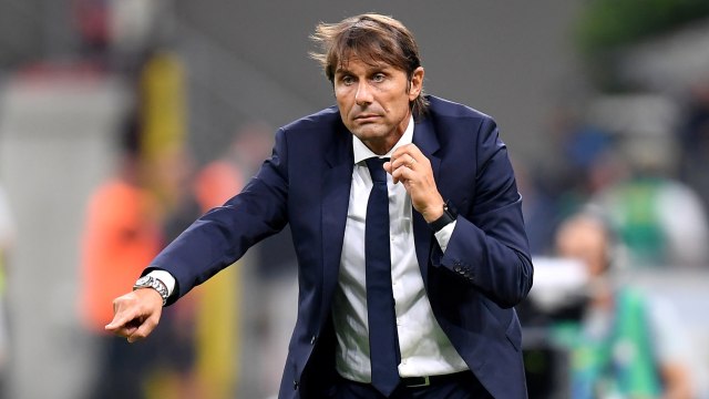 Pelatih Inter Milan, Antonio Conte. Foto: REUTERS/Daniele Mascolo