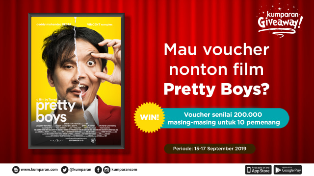 Mau voucher nonton film 'Pretty Boys'? Foto: kumparan.com