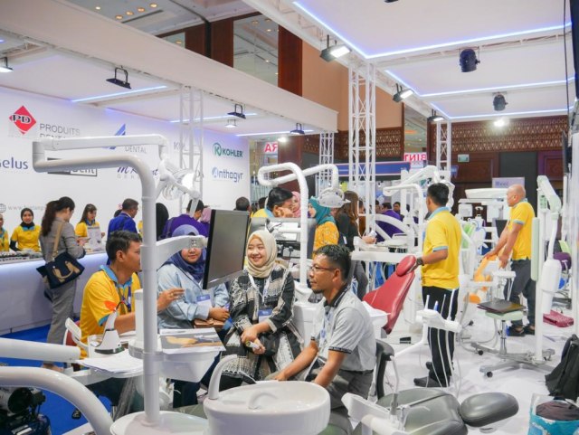 IDEC 2019 menampilkan berbagai teknologi mutakhir untuk mendukung kualitas kedokteran gigi di Indonesia 