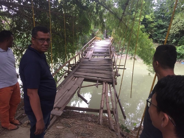 Wabup Pidie soal Jembatan Kayu Rusak: Dalam Waktu Dekat Diperbaiki (700647)