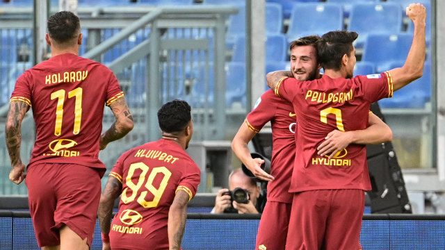 Kandaskan Sassuolo, Roma Raih Kemenangan Perdana Musim Ini (127511)