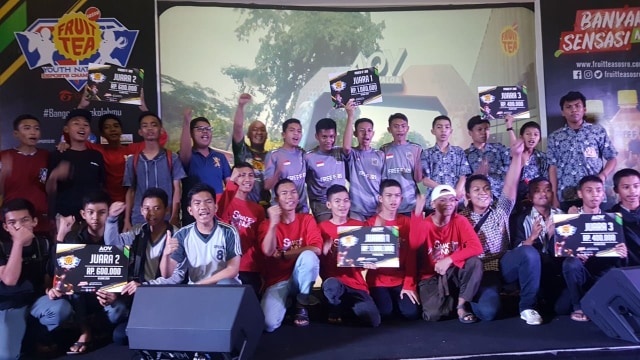 SMAN 7 Maros jadi Juara Free fire & SMAN 8 Luwu Utara jadi juara AOV reg Makassar FTYNEC 2019 Foto: Dok. Fruit Tea