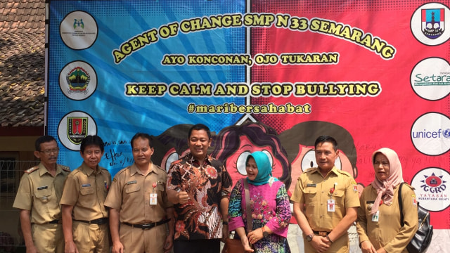 Agen perubahan di SMP 33 Semarang. Foto: Muhammad Darisman/kumparan