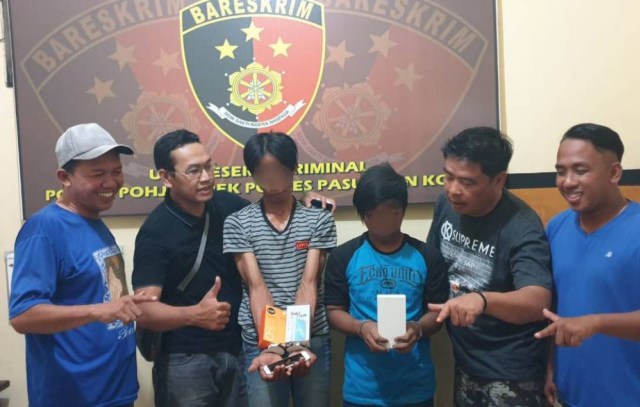 Dua pelaku bobol konter handphone Pasuruan diungkap