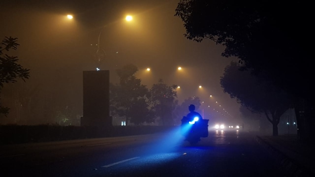 Foto: Kondisi Terkini Kabut Asap di Pontianak, Kalimantan Barat (287985)