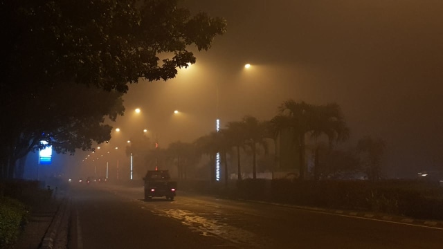 Foto: Kondisi Terkini Kabut Asap di Pontianak, Kalimantan Barat (287987)