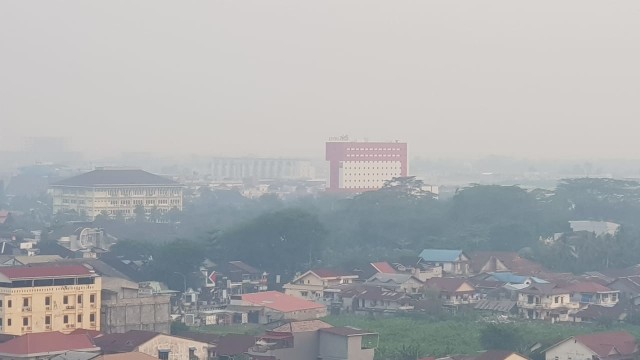 Foto: Kondisi Terkini Kabut Asap di Pontianak, Kalimantan Barat (287986)