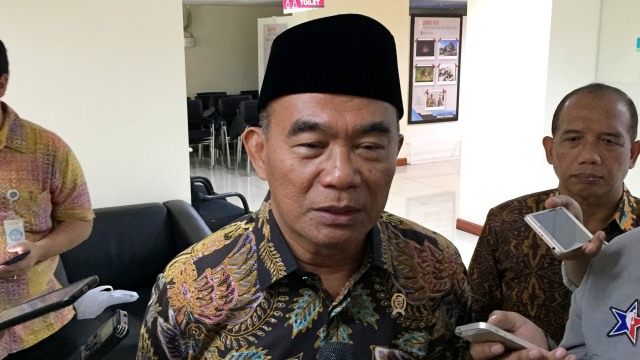 Menteri Pendidikan dan Kebudayaan Muhadjir Effendy di Kemendikbud, Jakarta Pusat, Selasa (17/9/2019). Foto: Darin Atiandina/kumparan