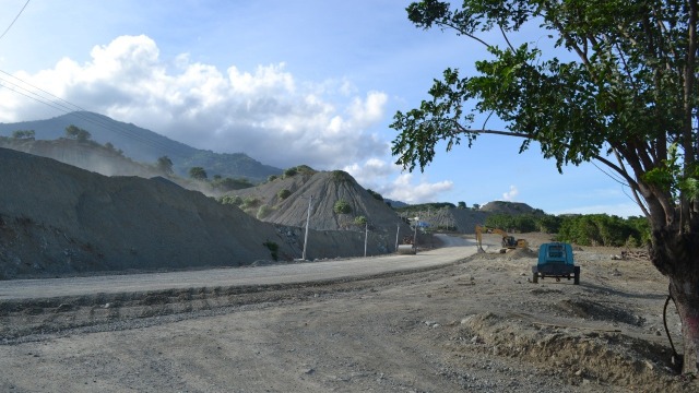 Nampak salah satu lokasi tambang di Kota Palu, tepatnya di Kelurahan Watusampu, Kecamatan Ulujadi, Kota Palu. Foto: Dok. Jatam Sulteng